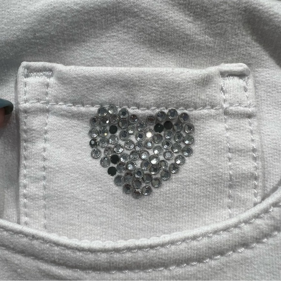 Dream Jeannes By Quacker Factory Cropped Capri Pants Jeans Size 4 White - Picture 8 of 8